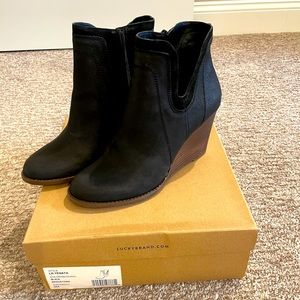 Lucky Brand LK-Yenata black booties